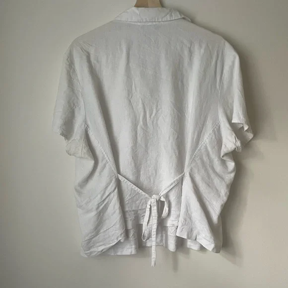 Linen Short sleeve Button down - Picture 7 of 8